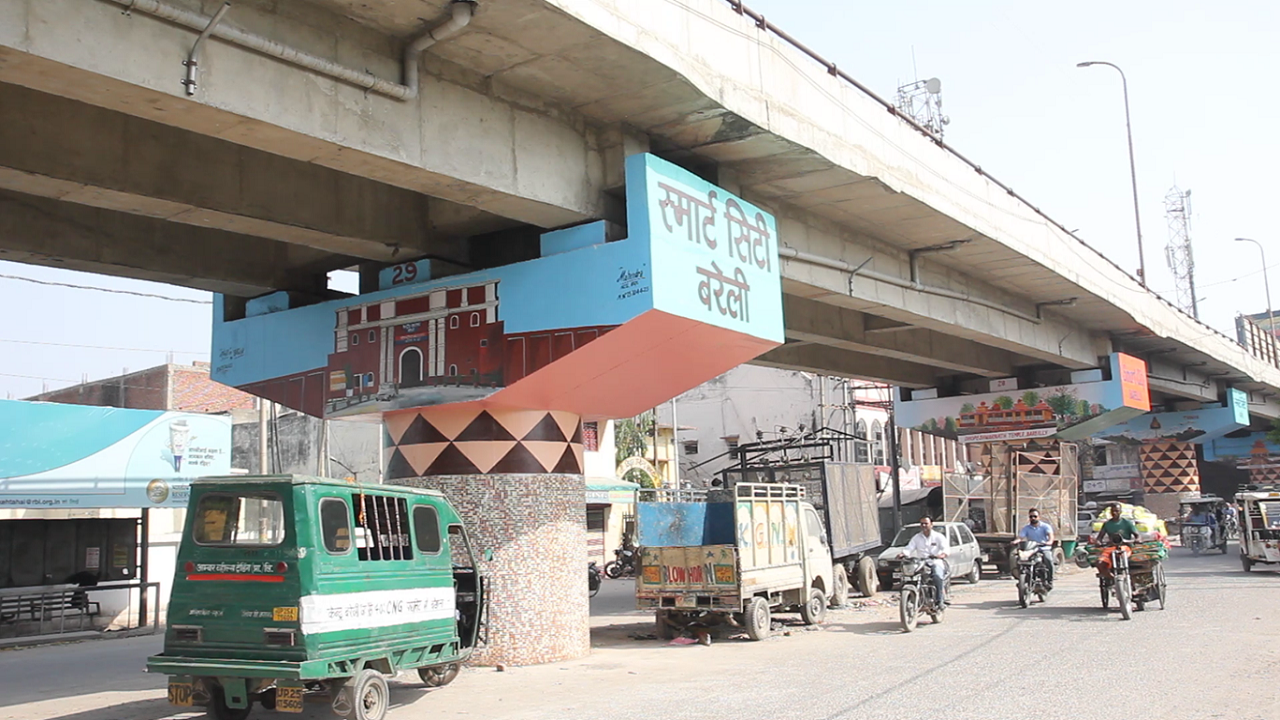 Development of road under Shyamatganj flyover under BSCL (Night Market)