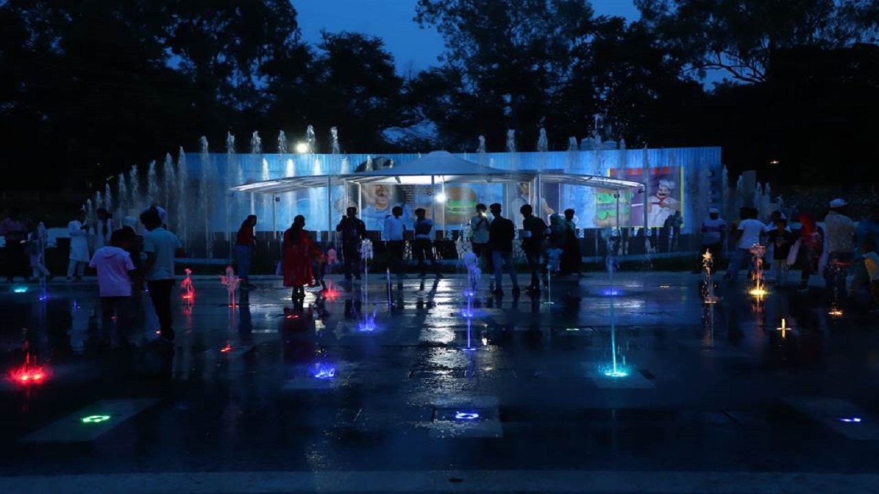 Musical Fountain at Gandhi Udhyan